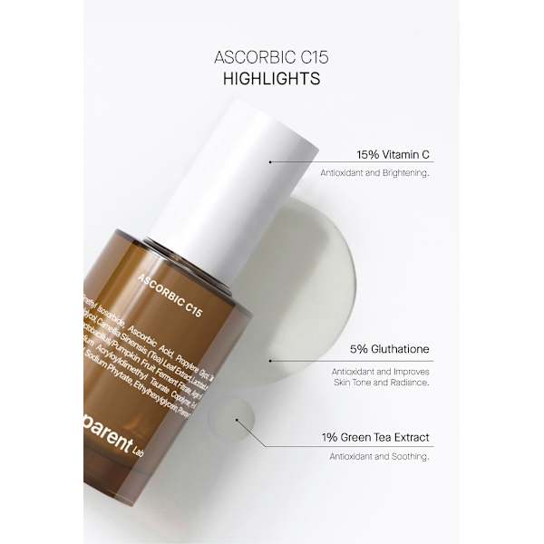 Gesichtsserum 15% Vitamin Transparent Lab