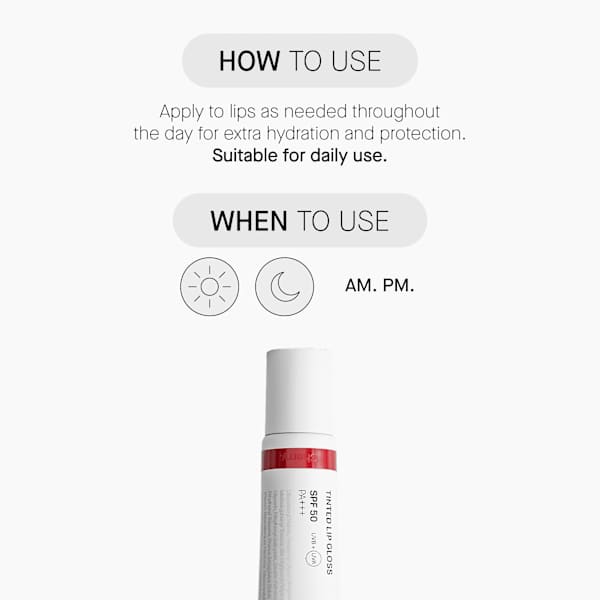 Lipgloss Tinted Cherry LSF 50 Transparent Lab