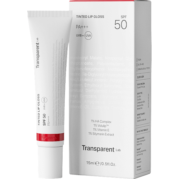 Lipgloss Tinted Cherry LSF 50 Transparent Lab
