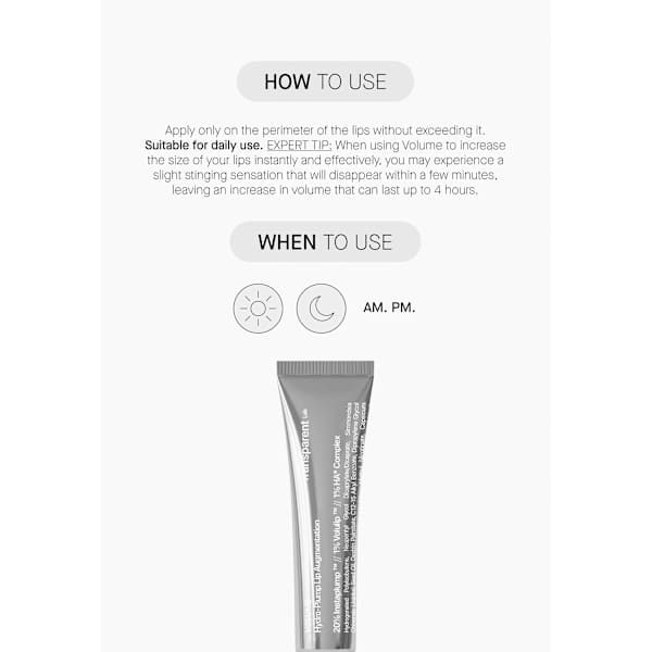 Lippenpflege Volume Hydrating Treatment Transparent Lab