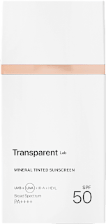 Mineral Tinted Sunscreen Light LSF 50 Transparent Lab