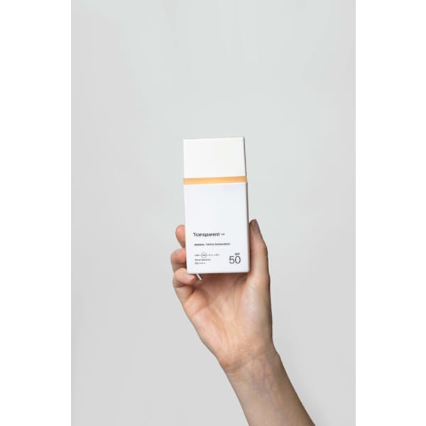 Mineral Tinted Sunscreen Medium LSF 50 Transparent Lab