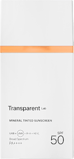 Mineral Tinted Sunscreen Medium LSF 50 Transparent Lab