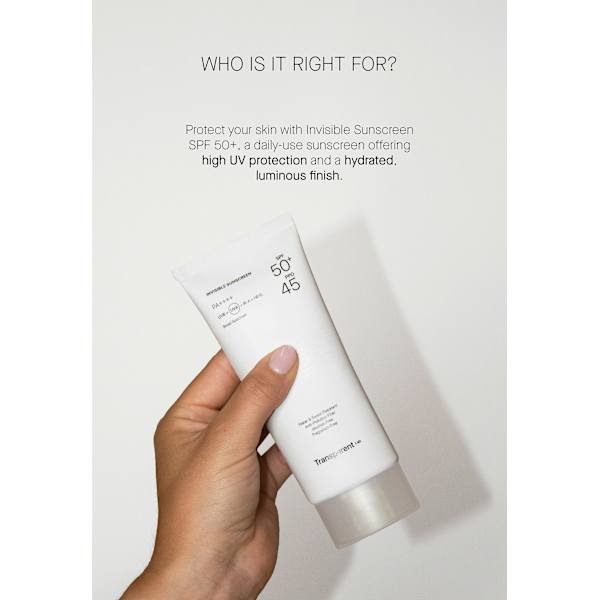 Sonnencreme Gesicht Invisible LSF 50+ Transparent Lab