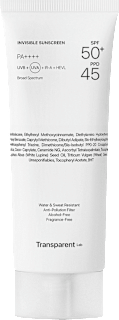 Sonnencreme Gesicht Invisible LSF 50+ Transparent Lab