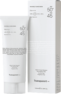 Sonnencreme Gesicht Invisible LSF 50+ Transparent Lab