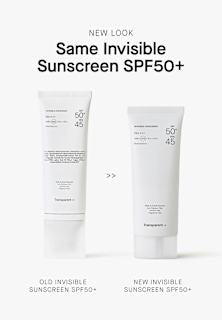 Sonnencreme Gesicht Invisible LSF 50+ Transparent Lab