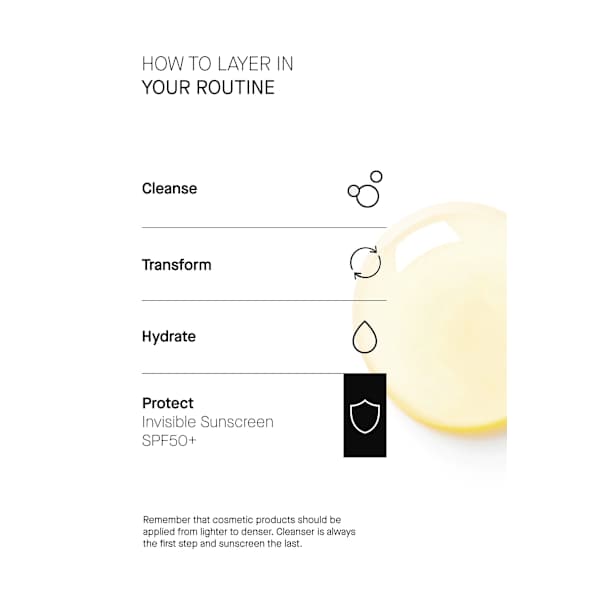 Sonnencreme Gesicht Invisible LSF 50+ Transparent Lab