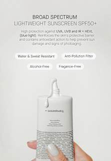 Sonnencreme Gesicht Lightweight LSF 50+ Transparent Lab