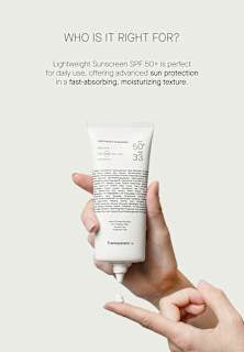 Sonnencreme Gesicht Lightweight LSF 50+ Transparent Lab