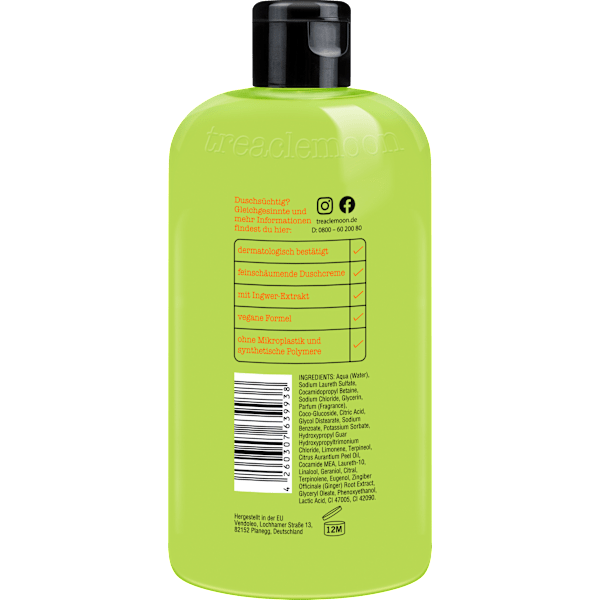 Cremedusche one ginger morning treaclemoon