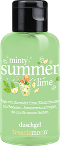 Duschgel minty summer lime, Reisegröße treaclemoon