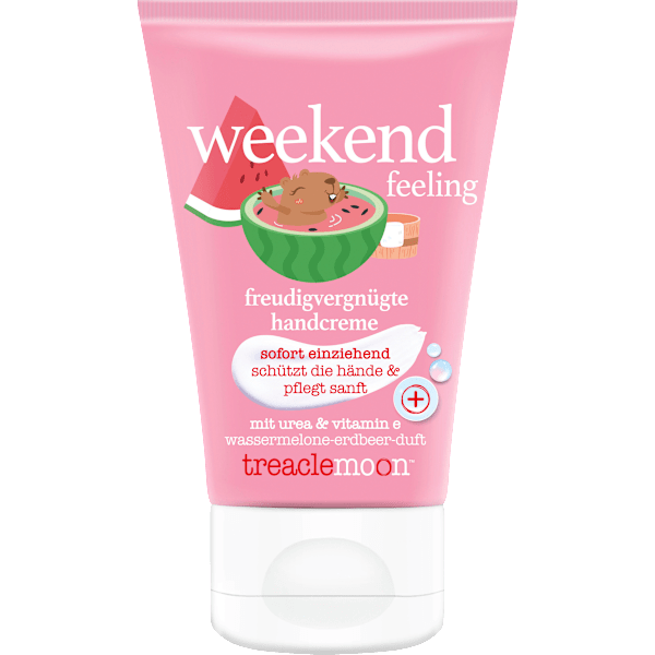 Handcreme weekend feeling Wassermelone & Erdbeere, Reisegröße treaclemoon