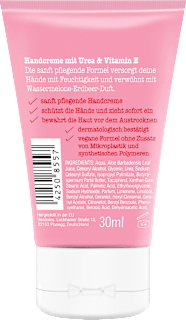 Handcreme weekend feeling Wassermelone & Erdbeere, Reisegröße treaclemoon