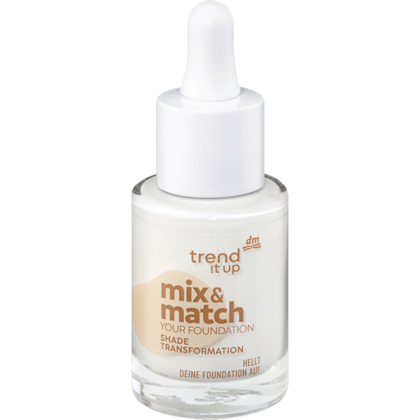 Foundation Mix & Match Shade Transformation 010 trend !t up