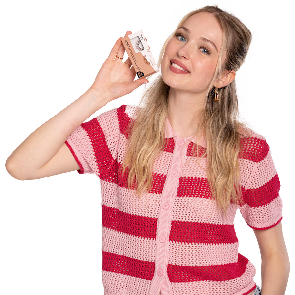 Künstliche Wimpern Big Lash Love Natural Brown (1 Paar) trend !t up