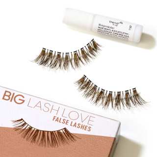 Künstliche Wimpern Big Lash Love Natural Brown (1 Paar) trend !t up