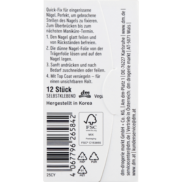 Nagel Repair Quick Fix Sheets trend !t up