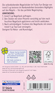 Nagelsticker Fruity Fun trend !t up