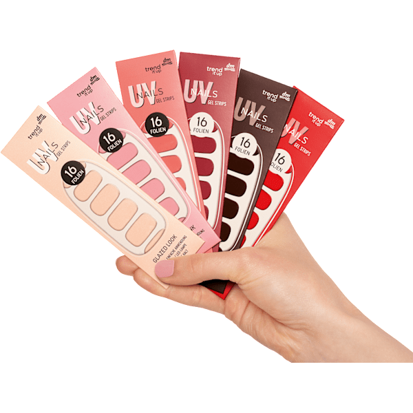 UV Gel Nagelfolien Gel Strips 140 trend !t up