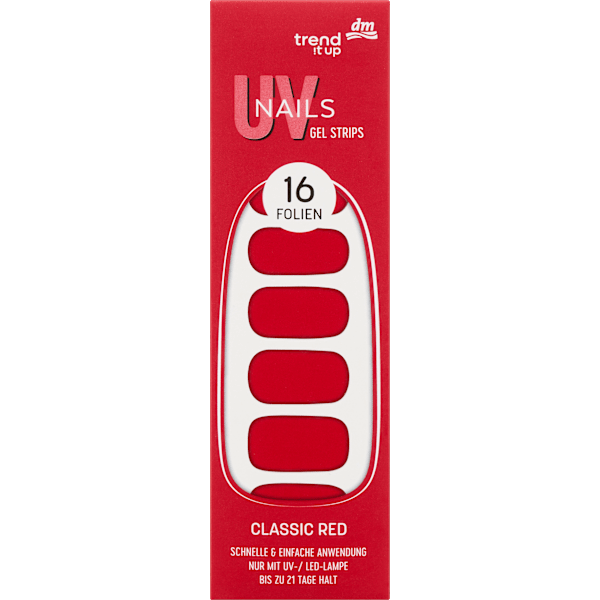 UV Gel Nagelfolien Gel Strips 140 trend !t up