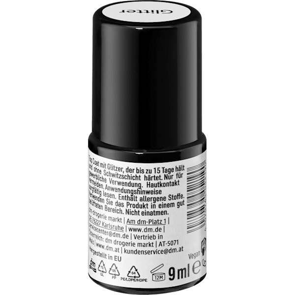 UV Nagellack Glitter Top Coat trend !t up