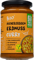 Fertiggericht, Kichererbsen Erdnuss Curry  TRESSBRÜDER