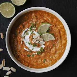 Fertiggericht, Kichererbsen Erdnuss Curry  TRESSBRÜDER