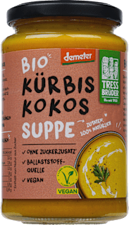 Suppe, Kürbis Kokos TRESSBRÜDER