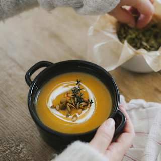 Suppe, Kürbis Kokos TRESSBRÜDER