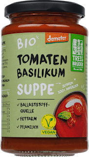 Suppe, Tomaten Basilikum TRESSBRÜDER