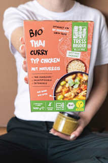 Thai Curry Typ Chicken mit Naturreis TRESSBRÜDER