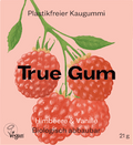 Kaugummi, Himbeere & Vanille, zuckerfrei True Gum