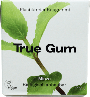 Kaugummi, Minze, zuckerfrei True Gum