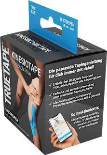 Kinesiotape vorgeschnittene 10 Streifen Rolle Truetape
