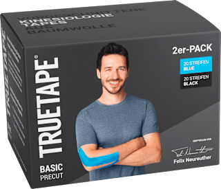 Kinesiotape vorgeschnittene Streifen  Truetape