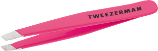 Pinzette, Mini Slant Tweezer Neon Pink Tweezerman
