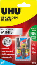 Sekundenkleber Set Minis (3x1g) UHU
