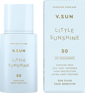 Sonnenfluid Gesicht sensitive "little Sunshine" LSF 50 V.SUN