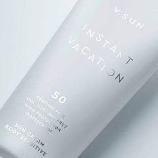 Sonnenmilch sensitiv "instant vacation", LSF 50 V.SUN