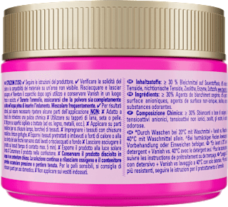 Fleckenentferner Pulver Oxi Action Pink Vanish