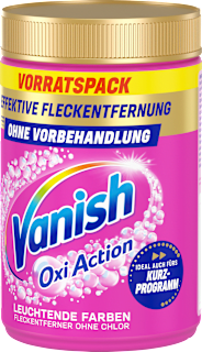 Fleckenentferner Pulver Oxi Action Pink Vanish Oxi Action
