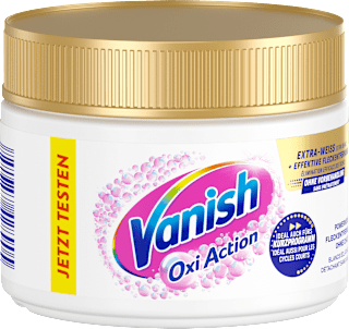 Fleckenentferner Pulver Oxi Action Weiss Vanish Oxi Action