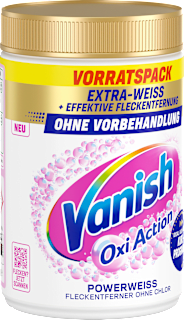 Fleckenentferner Pulver Oxi Action Weiß Vanish Oxi Action