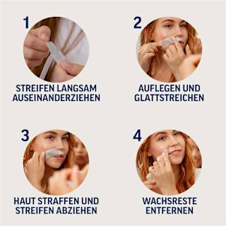 Kaltwachsstreifen Gesicht Expert Veet