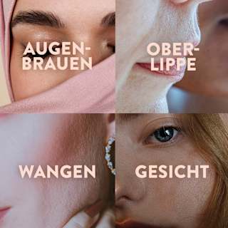 Kaltwachsstreifen Gesicht sensitive Veet