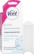 Kaltwachsstreifen Gesicht sensitive Veet