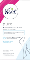 Kaltwachsstreifen Körper & Beine sensitiv Veet