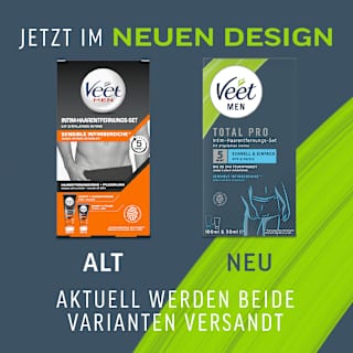 Haarentfernungsset Intimbereich (Creme & Pflegebalsam) Veet MEN