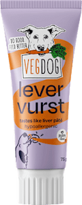 Hundeleckerlie Levervurst VEGDOG